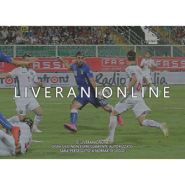 6-9-15 Palermo : italia - bulgaria Qualificazioni europei 2016 Nella foto: tiro di pell GIUSEPPE SERGI/AG ALDO LIVERANI SAS 