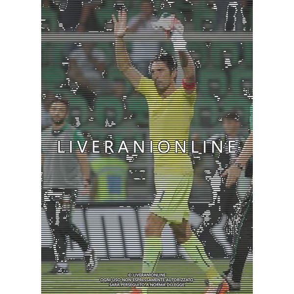 6-9-15 Palermo : italia - bulgaria Qualificazioni europei 2016 Nella foto: buffon a fine gara GIUSEPPE SERGI/AG ALDO LIVERANI SAS 