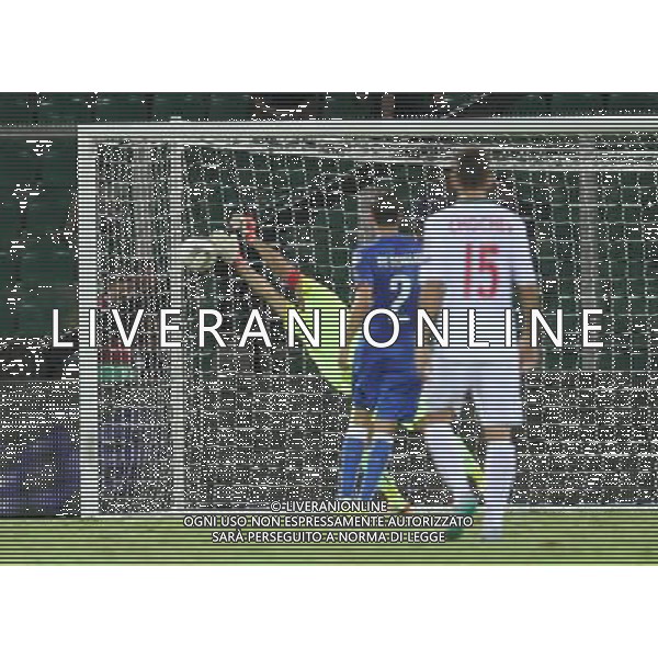 6-9-15 Palermo : italia - bulgaria Qualificazioni europei 2016 Nella foto: buffon salva il risultato su tiro di milanov GIUSEPPE SERGI/AG ALDO LIVERANI SAS 