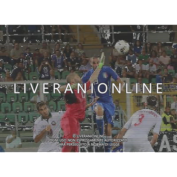 6-9-15 Palermo : italia - bulgaria Qualificazioni europei 2016 Nella foto: bonucci manca il gol mandando alto sulla traversa GIUSEPPE SERGI/AG ALDO LIVERANI SAS 