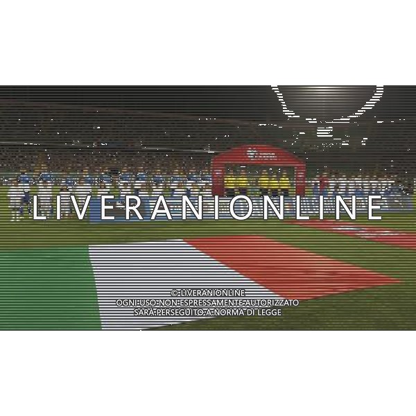 6-9-15 Palermo : italia - bulgaria Qualificazioni europei 2016 Nella foto: schieramento delle formazioni GIUSEPPE SERGI/AG ALDO LIVERANI SAS 
