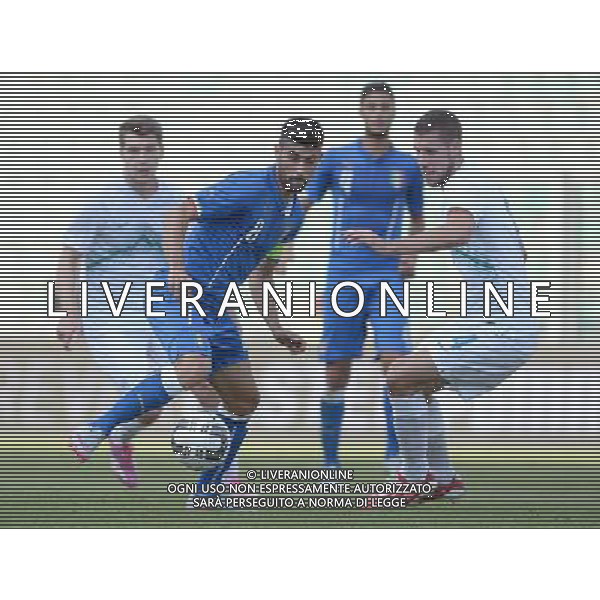 Qualificazioni ai Campionati Europei UEFA Under 21 Gruppo 2 Reggio Emilia - 08.09.2015 Italia-Slovenia Nella Foto:benassi-bajric /Ph.Vitez-Ag. Aldo Liverani