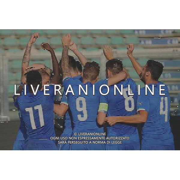 Qualificazioni ai Campionati Europei UEFA Under 21 Gruppo 2 Reggio Emilia - 08.09.2015 Italia-Slovenia Nella Foto:bernardeschi esulta /Ph.Vitez-Ag. Aldo Liverani
