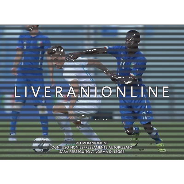 Qualificazioni ai Campionati Europei UEFA Under 21 Gruppo 2 Reggio Emilia - 08.09.2015 Italia-Slovenia Nella Foto:boateng-sme /Ph.Vitez-Ag. Aldo Liverani