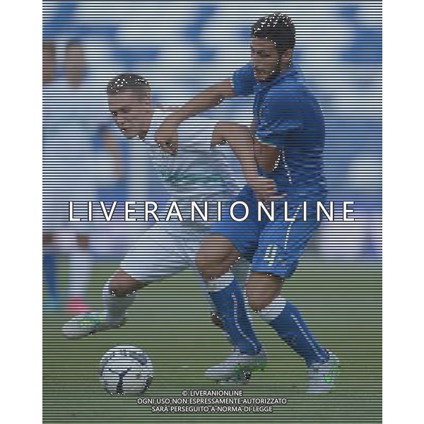 Qualificazioni ai Campionati Europei UEFA Under 21 Gruppo 2 Reggio Emilia - 08.09.2015 Italia-Slovenia Nella Foto:mandragora-stulac /Ph.Vitez-Ag. Aldo Liverani
