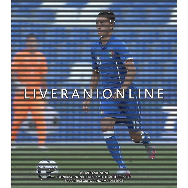 Qualificazioni ai Campionati Europei UEFA Under 21 Gruppo 2 Reggio Emilia - 08.09.2015 Italia-Slovenia Nella Foto:Barreca Antonio /Ph.Vitez-Ag. Aldo Liverani