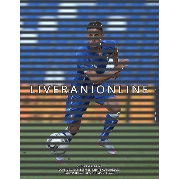 Qualificazioni ai Campionati Europei UEFA Under 21 Gruppo 2 Reggio Emilia - 08.09.2015 Italia-Slovenia Nella Foto:Barreca Antonio /Ph.Vitez-Ag. Aldo Liverani