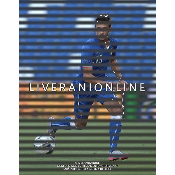 Qualificazioni ai Campionati Europei UEFA Under 21 Gruppo 2 Reggio Emilia - 08.09.2015 Italia-Slovenia Nella Foto:Barreca Antonio /Ph.Vitez-Ag. Aldo Liverani