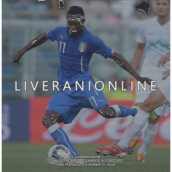 Qualificazioni ai Campionati Europei UEFA Under 21 Gruppo 2 Reggio Emilia - 08.09.2015 Italia-Slovenia Nella Foto:Boateng Kingsley /Ph.Vitez-Ag. Aldo Liverani
