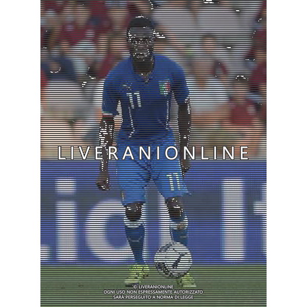 Qualificazioni ai Campionati Europei UEFA Under 21 Gruppo 2 Reggio Emilia - 08.09.2015 Italia-Slovenia Nella Foto:Boateng Kingsley /Ph.Vitez-Ag. Aldo Liverani