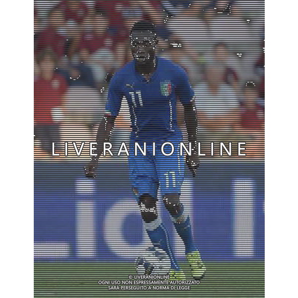 Qualificazioni ai Campionati Europei UEFA Under 21 Gruppo 2 Reggio Emilia - 08.09.2015 Italia-Slovenia Nella Foto:Boateng Kingsley /Ph.Vitez-Ag. Aldo Liverani
