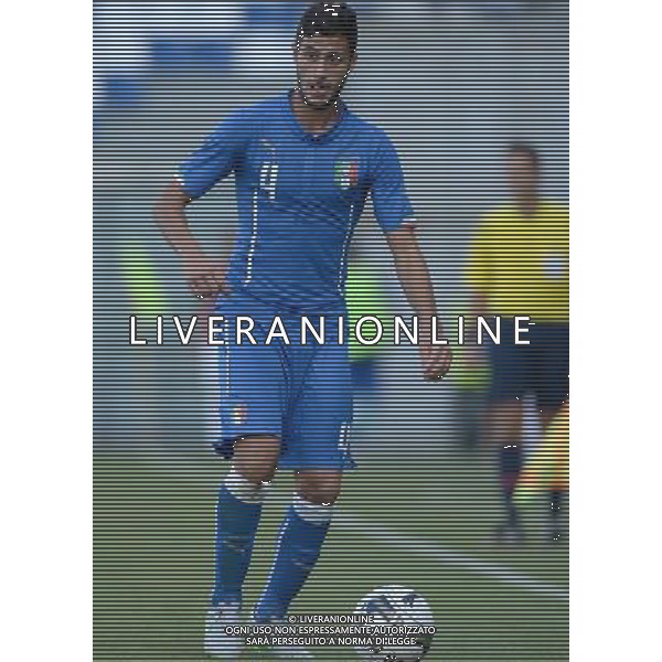 Qualificazioni ai Campionati Europei UEFA Under 21 Gruppo 2 Reggio Emilia - 08.09.2015 Italia-Slovenia Nella Foto:Mandragora Rolando /Ph.Vitez-Ag. Aldo Liverani