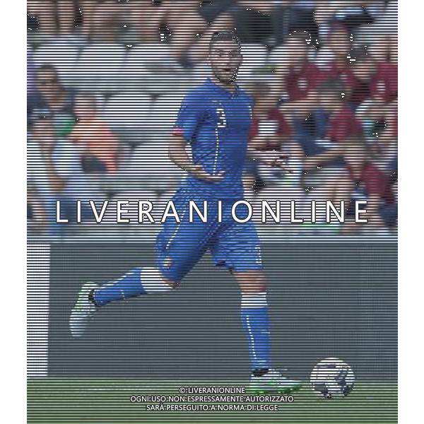 Qualificazioni ai Campionati Europei UEFA Under 21 Gruppo 2 Reggio Emilia - 08.09.2015 Italia-Slovenia Nella Foto:Murru Nicola /Ph.Vitez-Ag. Aldo Liverani