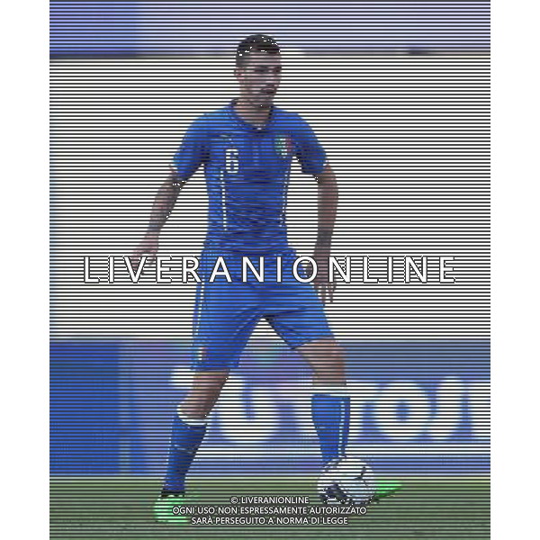 Qualificazioni ai Campionati Europei UEFA Under 21 Gruppo 2 Reggio Emilia - 08.09.2015 Italia-Slovenia Nella Foto:Romagnoli Alessio /Ph.Vitez-Ag. Aldo Liverani