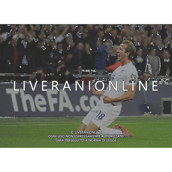 EnglandÕs Harry Kane celebrates scoring the opening goal Photographer Ashley Western/CameraSport International Football - UEFA EURO 2016 - UEFA European Championship Qualifying Group E - England v Switzerland - Tuesday 8th September 2015 - Wembley Stadium - London © CameraSport - 43 Linden Ave. Countesthorpe. Leicester. England. LE8 5PG - Tel: +44 (0) 116 277 4147 - admin@camerasport.com - www.camerasport.com AG ALDO LIVERANI SAS ONLY ITALY