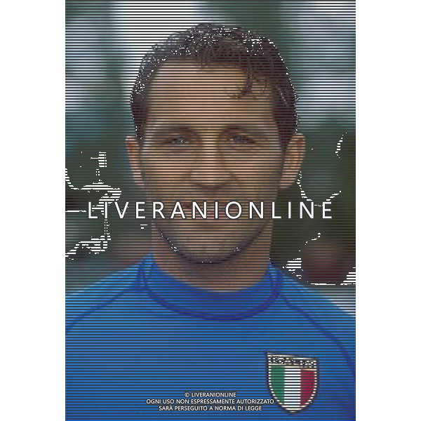 NAZIONALE ITALIANA CALCIO 2001/2002 NELLA FOTO DI LIVIO ANGELO FOTOSERVIZIO ALDO LIVERANI