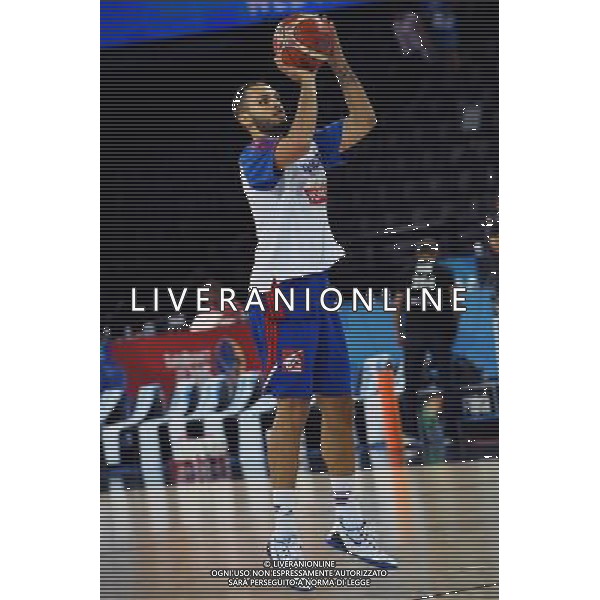 Evan Fournier - 09.09.2015 - Russie / France - Euro Basket 2015 -Montpellier Photo : Alexandre Dimou / Icon Sport AG ALDO LIVERANI SAS ONLY ITALY