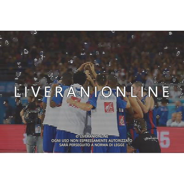 Joie France - 09.09.2015 - Russie / France - Euro Basket 2015 -Montpellier Photo : Alexandre Dimou / Icon Sport AG ALDO LIVERANI SAS ONLY ITALY
