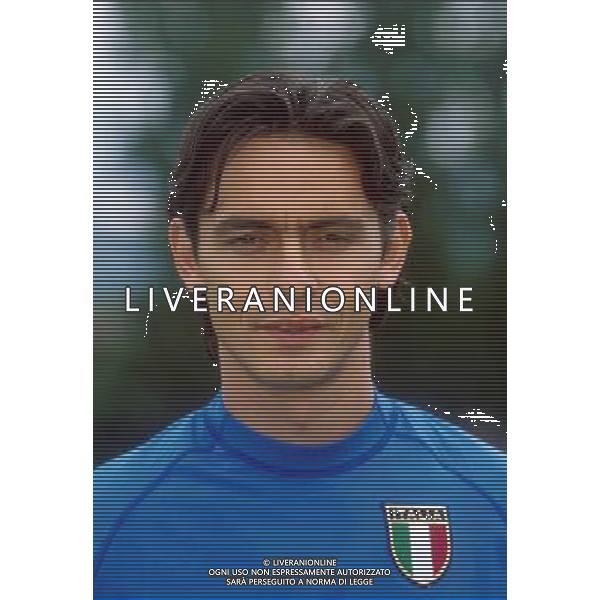 NAZIONALE ITALIANA CALCIO 2001/2002 NELLA FOTO INZAGHI FILIPPO FOTOSERVIZIO ALDO LIVERANI