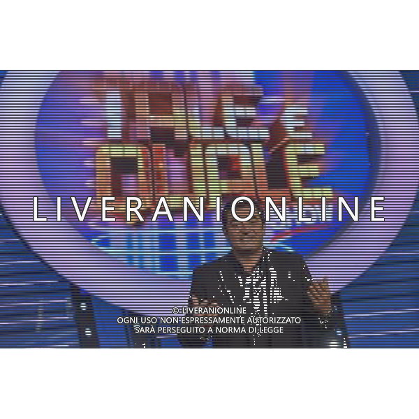 Roma - 09/09/2015 - Studio 9 Rai Studios - Trasmissione TV \' Tale e Quale Show \' - nella foto: Max Giusti / Ph. Fabrizio Corradetti - Ag. Aldo Liverani sas