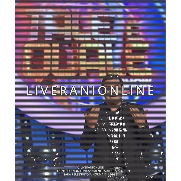 Roma - 09/09/2015 - Studio 9 Rai Studios - Trasmissione TV \' Tale e Quale Show \' - nella foto: Max Giusti / Ph. Fabrizio Corradetti - Ag. Aldo Liverani sas