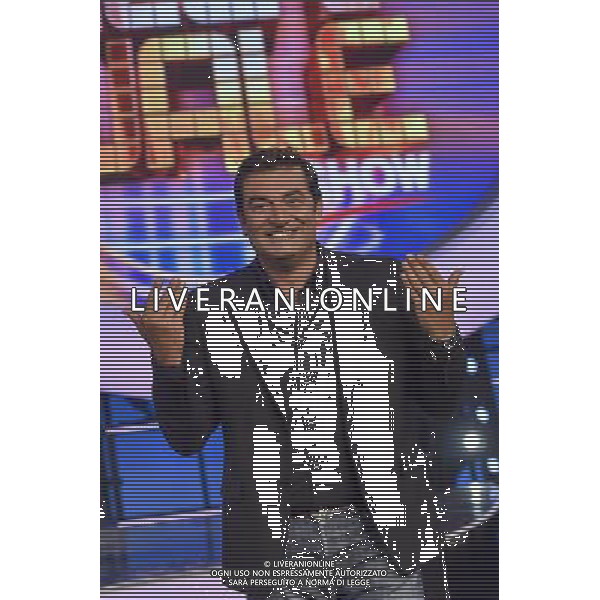 Roma - 09/09/2015 - Studio 9 Rai Studios - Trasmissione TV \' Tale e Quale Show \' - nella foto: Max Giusti / Ph. Fabrizio Corradetti - Ag. Aldo Liverani sas