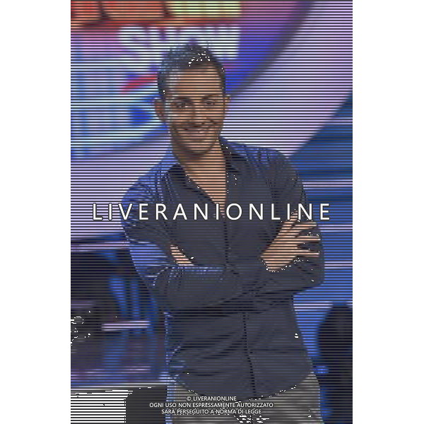 Roma - 09/09/2015 - Studio 9 Rai Studios - Trasmissione TV \' Tale e Quale Show \' - nella foto: Francesco Cicchella / Ph. Fabrizio Corradetti - Ag. Aldo Liverani sas