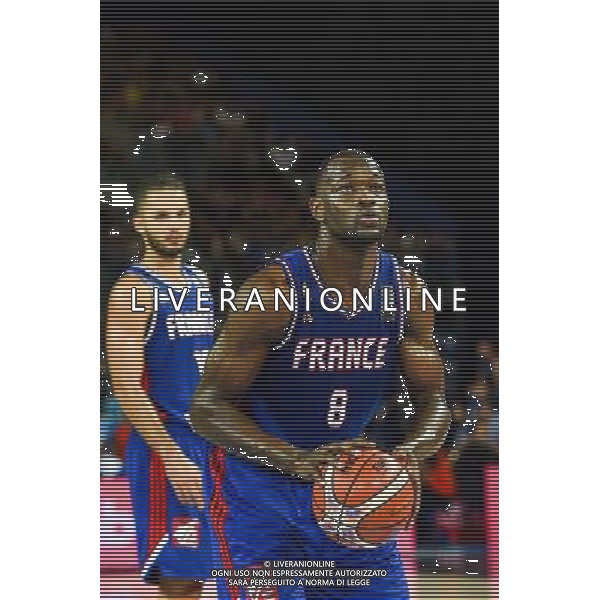 Charles Kahudi - 09.09.2015 - Russie / France - Euro Basket 2015 -Montpellier Photo : Alexandre Dimou / Icon Sport AG ALDO LIVERANI SAS ONLY ITALY