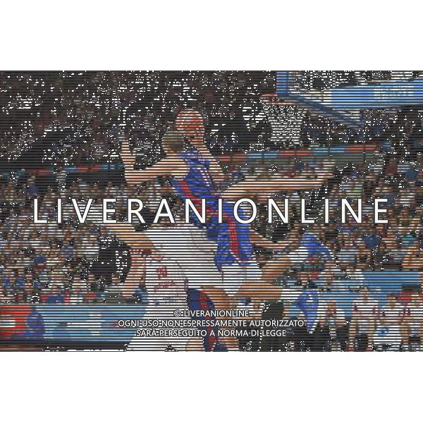 Rudy Gobert - 09.09.2015 - Russie / France - Euro Basket 2015 -Montpellier Photo : Alexandre Dimou / Icon Sport AG ALDO LIVERANI SAS ONLY ITALY