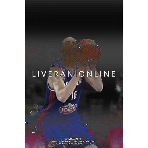 Rudy Gobert - 10.09.2015 - Israel / France - Euro Basket 2015 Photo : Alexandre Dimou / Icon Sport AG ALDO LIVERANI SAS ONLY ITALY