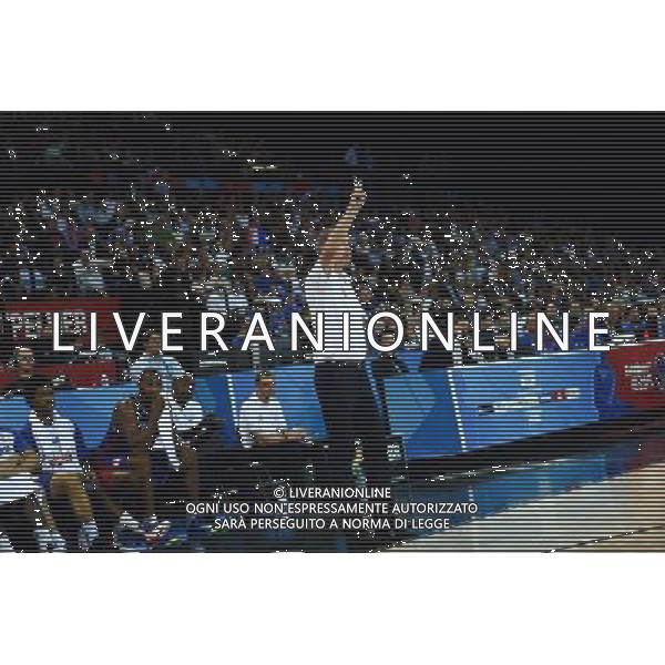 Vincent Collet - 10.09.2015 - Israel / France - Euro Basket 2015 Photo : Alexandre Dimou / Icon Sport AG ALDO LIVERANI SAS ONLY ITALY