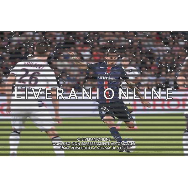 Angel DI MARIA - 11.09.2015 - PSG / Bordeaux - 5eme journee Ligue 1 Photo : Nolwenn Le Gouic / Icon Sport AG ALDO LIVERANI SAS ONLY ITALY