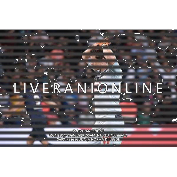deception Cedric CARRASSO - 11.09.2015 - PSG / Bordeaux - 5eme journee Ligue 1 Photo : Nolwenn Le Gouic / Icon Sport AG ALDO LIVERANI SAS ONLY ITALY