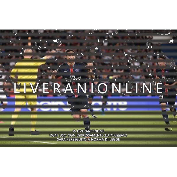 joie Edinson CAVANI - 11.09.2015 - PSG / Bordeaux - 5eme journee Ligue 1 Photo : Nolwenn Le Gouic / Icon Sport AG ALDO LIVERANI SAS ONLY ITALY