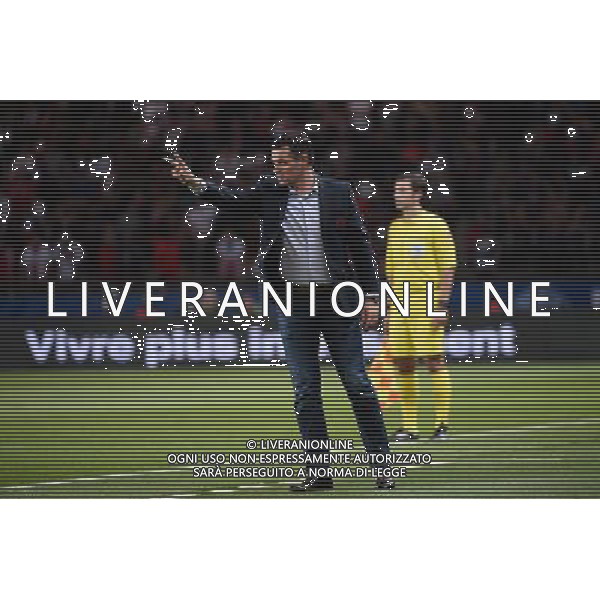 Willy SAGNOL - 11.09.2015 - PSG / Bordeaux - 5eme journee Ligue 1 Photo : Nolwenn Le Gouic / Icon Sport AG ALDO LIVERANI SAS ONLY ITALY