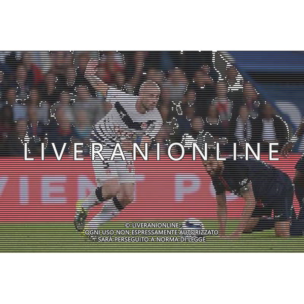 Thiago MOTTA / Nicolas PALLOIS - 11.09.2015 - PSG / Bordeaux - 5eme journee Ligue 1 Photo : Nolwenn Le Gouic / Icon Sport AG ALDO LIVERANI SAS ONLY ITALY