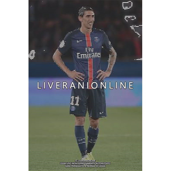 Angel DI MARIA - 11.09.2015 - PSG / Bordeaux - 5eme journee Ligue 1 Photo : Nolwenn Le Gouic / Icon Sport AG ALDO LIVERANI SAS ONLY ITALY