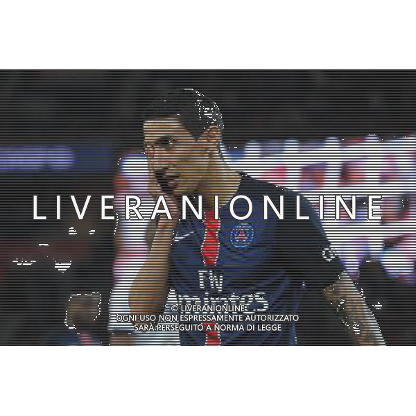 Angel DI MARIA - 11.09.2015 - PSG / Bordeaux - 5eme journee Ligue 1 Photo : Nolwenn Le Gouic / Icon Sport AG ALDO LIVERANI SAS ONLY ITALY