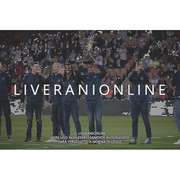 Daniel NARCISSE / Patrice ANNONAY / Thierry OMEYER - 11.09.2015 - PSG / Bordeaux - 5eme journee Ligue 1 Photo : Nolwenn Le Gouic / Icon Sport AG ALDO LIVERANI SAS ONLY ITALY