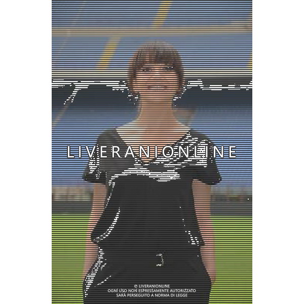 Milano stadio S.Siro photocall quelli che il calcio Lucia Ocone FOTO ALDO GAZZANIGA-AG ALDO LIVERANI SAS