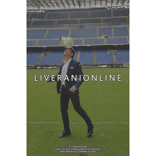 Milano stadio S.Siro photocall quelli che il calcio Ubaldo Pantani FOTO ALDO GAZZANIGA-AG ALDO LIVERANI SAS