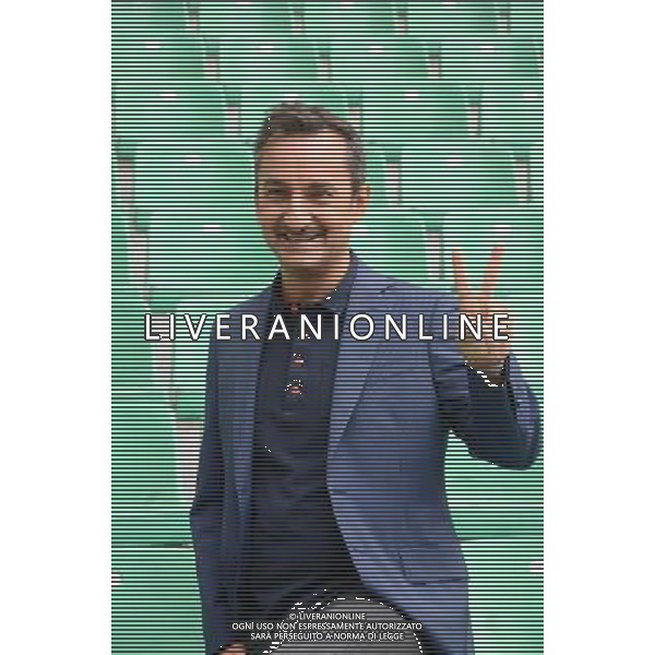 Milano stadio S.Siro photocall quelli che il calcio Nicola Savino FOTO ALDO GAZZANIGA-AG ALDO LIVERANI SAS