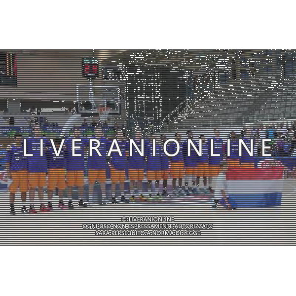 TRENTO 30-07-2015 TRENTINO CUP 2015 ITALIA-NETHERLANDS NELLA FOTO:(NETHERLANDS)FORMAZIONE NETHERLANDS FOTO PAOLA GARBUIO/AG.ALDO LIVERANI