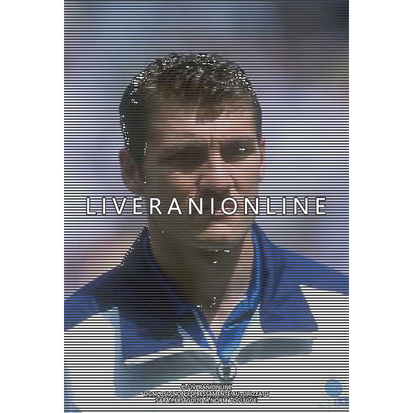 NAZIONALE ITALIANA CALCIO 2001/2002 NELLA FOTO VIERI CRISTIAN FOTOSERVIZIO ALDO LIVERANI