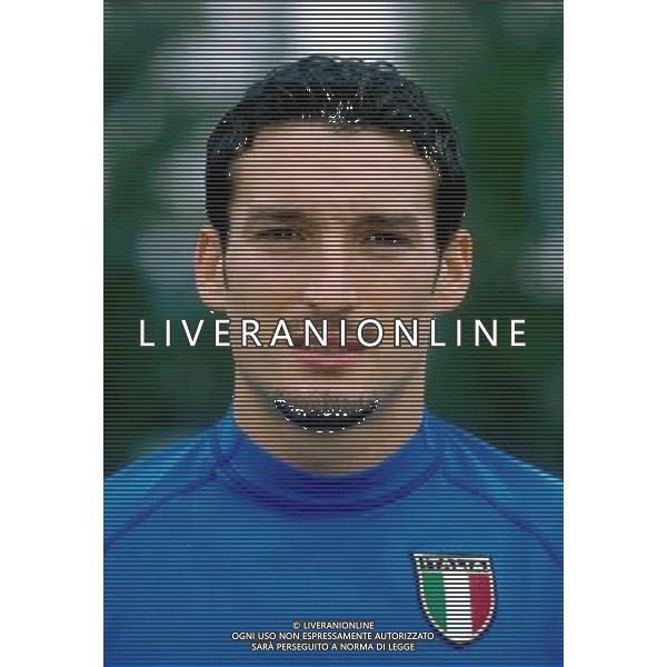 NAZIONALE ITALIANA CALCIO 2001/2002 NELLA FOTO ZAMBROTTA FOTOSERVIZIO ALDO LIVERANI