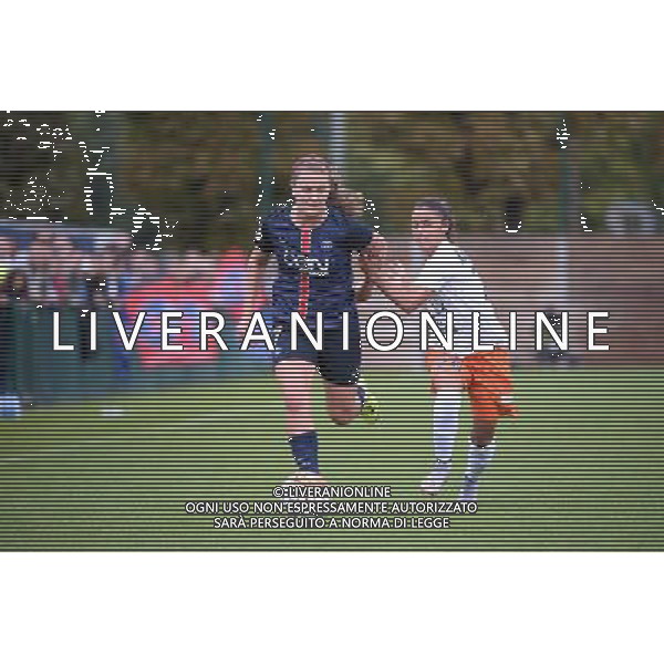 Lindsey HORAN / Sakina KARCHAOUI - 13.09.2015 - PSG / Montpellier - 1ere journee D1 Feminine Photo : Nolwenn Le Gouic / Icon Sport AG ALDO LIVERANI SAS ONLY ITALY