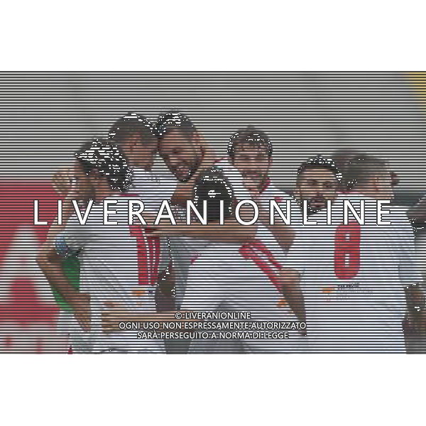 13-09-2015 PADOVA PRO PIACENZA LEGA PRO NELLA FOTO ABBRACCI PADOVA FOTO PAOLA GARBUIO-AG ALDO LIVERANI SAS