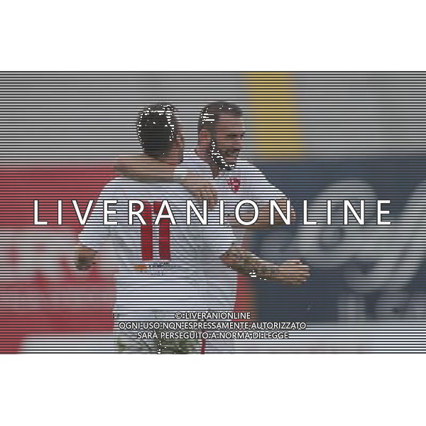 13-09-2015 PADOVA PRO PIACENZA LEGA PRO NELLA FOTO ESULTANZA PETRILLI FOTO PAOLA GARBUIO-AG ALDO LIVERANI SAS