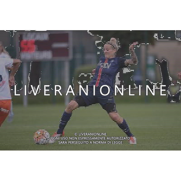 Anja MITTAG - 13.09.2015 - PSG / Montpellier - 3eme journee D1 Feminine Photo : Nolwenn Le Gouic / Icon Sport AG ALDO LIVERANI SAS ONLY ITALY