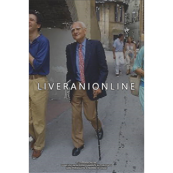 RETROSPETTIVA ALBERTO MORAVIA SCRITTORE NELLA FOTO Alberto Moravia, pseudonimo di Alberto Pincherle AG ALDO LIVERANI SAS